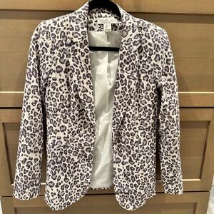 Gorgeous Rachel Zoe Women's Leopard Print Blazer